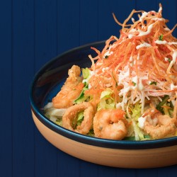 CRUNCHY SEAFOOD SALAD 