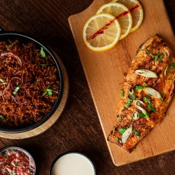 Grilled Seabass Fish